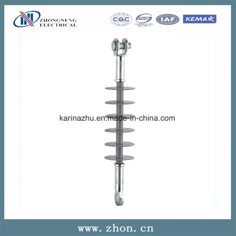 High Voltage Suspension Composite Polymer Long Rod Insulator