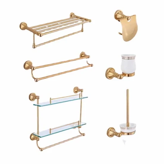 Set di ferramenta per il bagno in acciaio inossidabile Accessori per il bagno Prodotti per il bagno Accessorio per il bagno Accessori per il bagno Mobili per il bagno