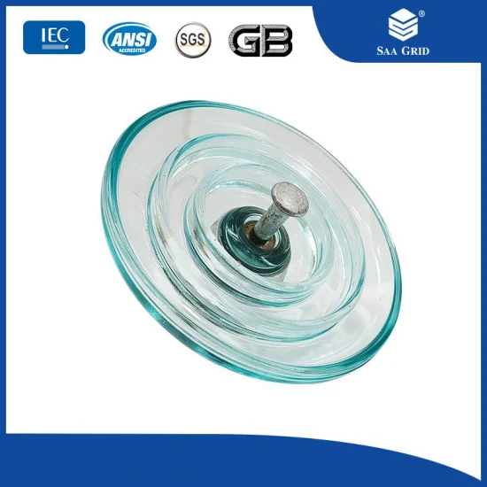 Esportazione Importazione Cina Isolante per sospensione a disco in vetro di tipo aerodinamico ad alta tensione 70kn